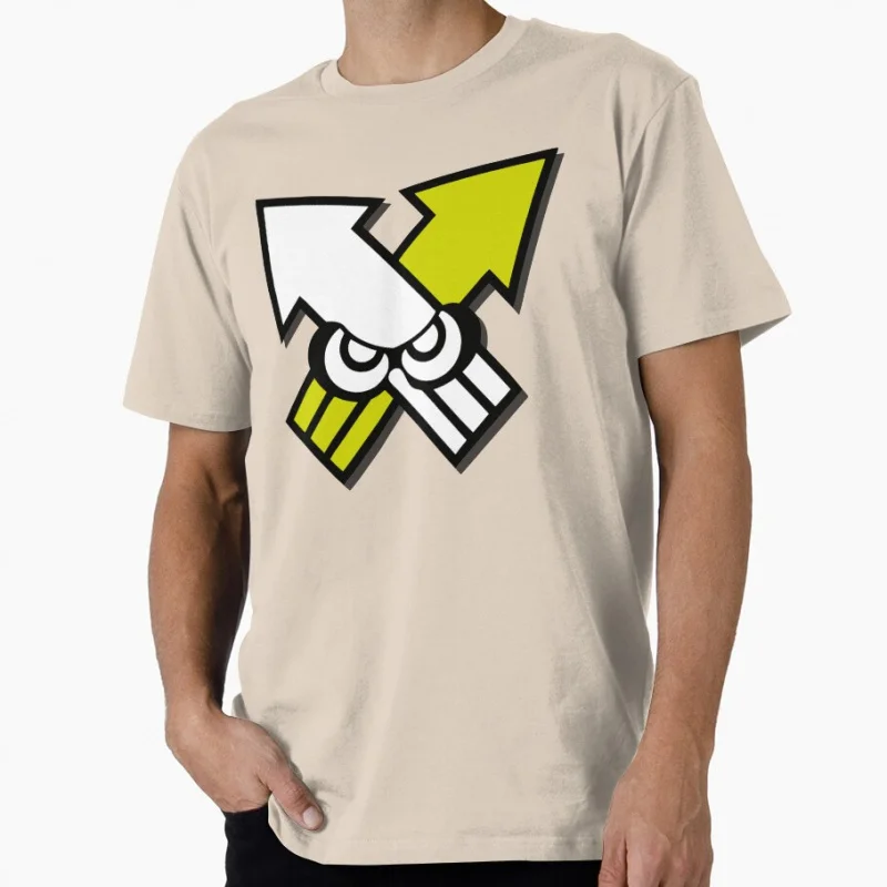 Turf War 1130 Cute Splatoon Gift T shirt for man Large size Tops Anime Videogame Graphic Print Y2k Clothes Cartoon Tee