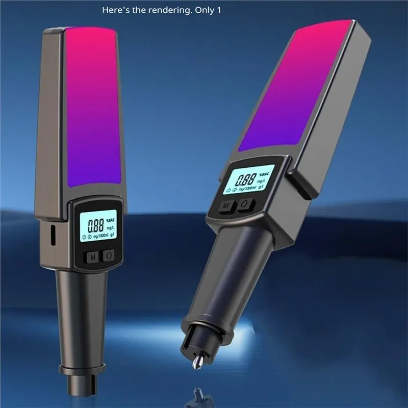 SOFT-Alcohol Tester Portable Alcohol Tester LCD Display And Trace Detection For Nighttime Safety