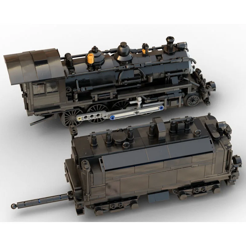 MOC-242811 Train locomotive MOC Building Blocks Technical Models Toys ADULT Birthday Gifts Train Track Accessories 1343PCS