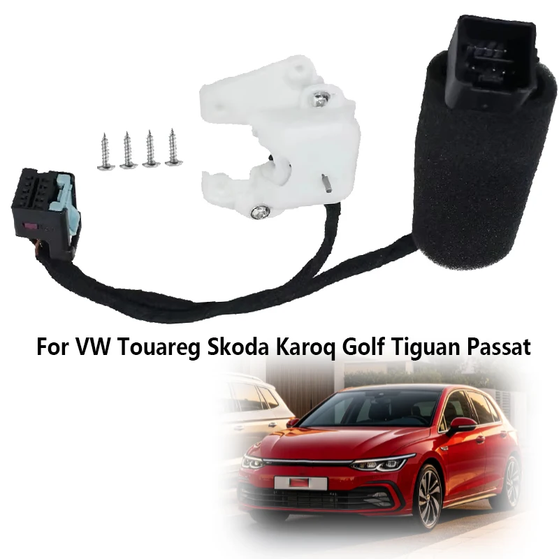 Automotive Micro Switch 3Q0713128 / 3Q0 713 128 Compatible for VW Touareg Skoda Karoq Golf Tiguan Passat - Vehicle Electrical P