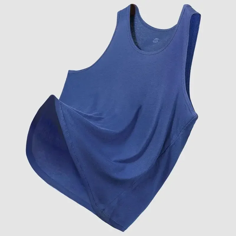 

3PC Men's pure cotton vest, breathable and form-fitting, youth sports base, hurdling, I-shaped, loose, summer thin strappy unde