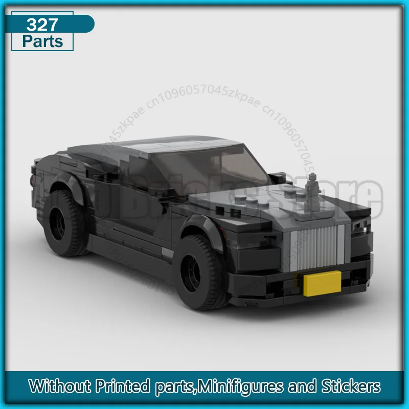 Auto da corsa di velocità Moc Building Block RR Phantom Display Mattoni Modello FAI DA TE Assenbly Mostra Collezione Giocattoli Regalo di Natale 327PCS