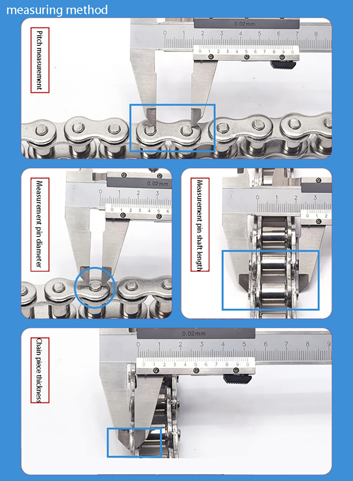 06B 08B 10A 12A 16A 06C 08A Short Pitch Roller Chain 1.5 Meters Single Row Carbon Steel Industrial Transmission Chain