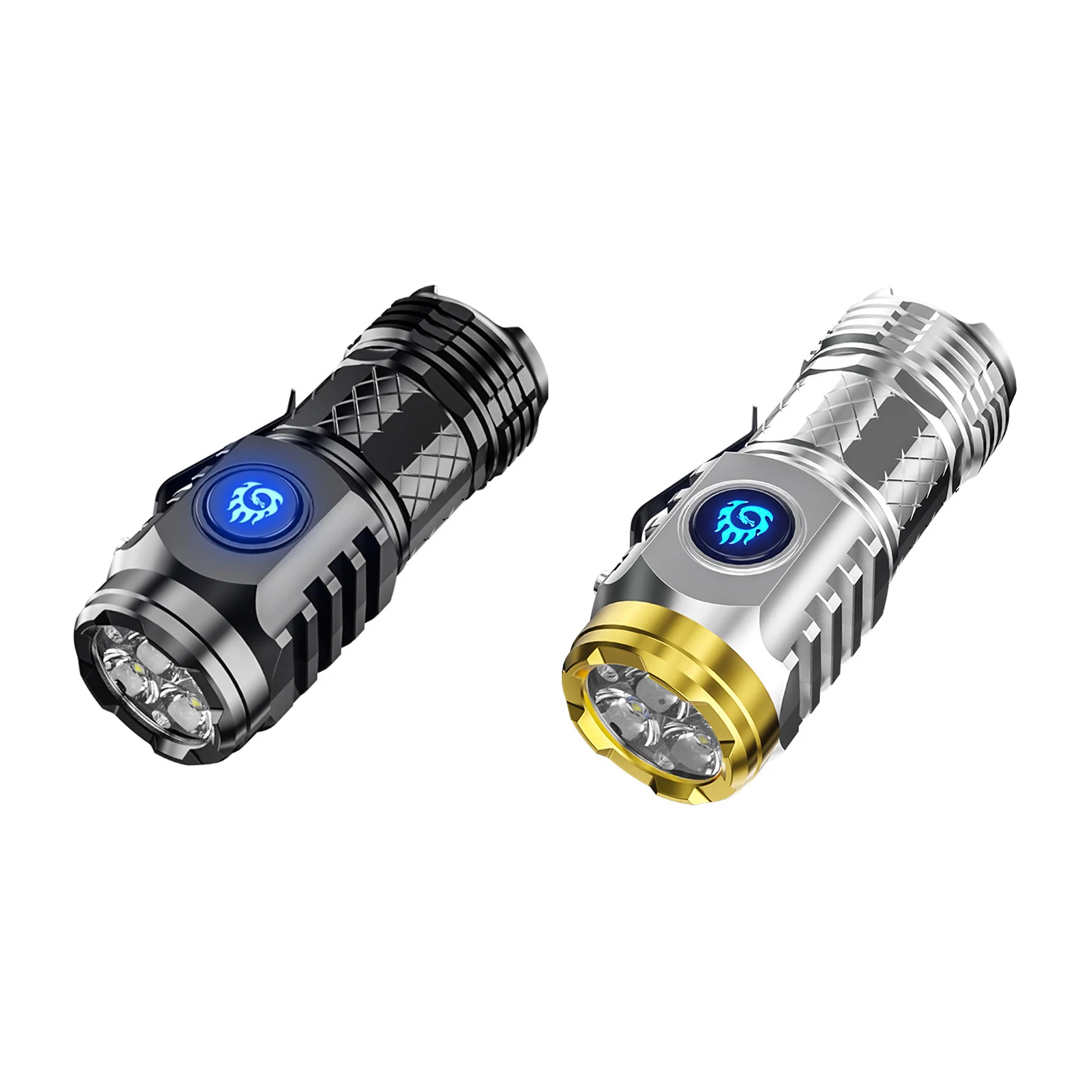 

Long-range Penetration Handheld Flashlight For Unisex-Outdoor Lighting Function Compact Waterproof