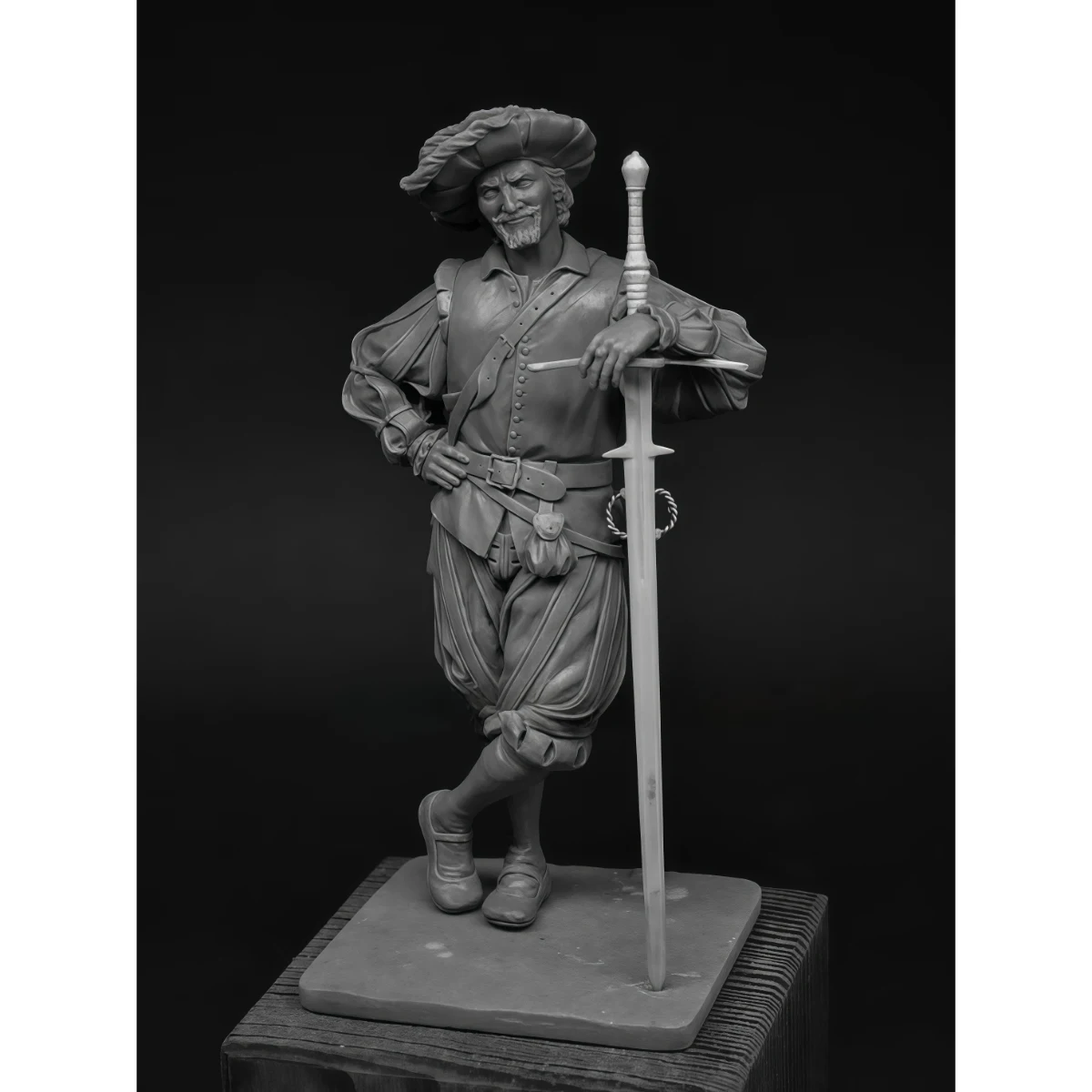 

1/24 Resin Unpainted Model Kit, Federer's Worm Barrett Schwankert Unassembled and Unpainted GK, BK637