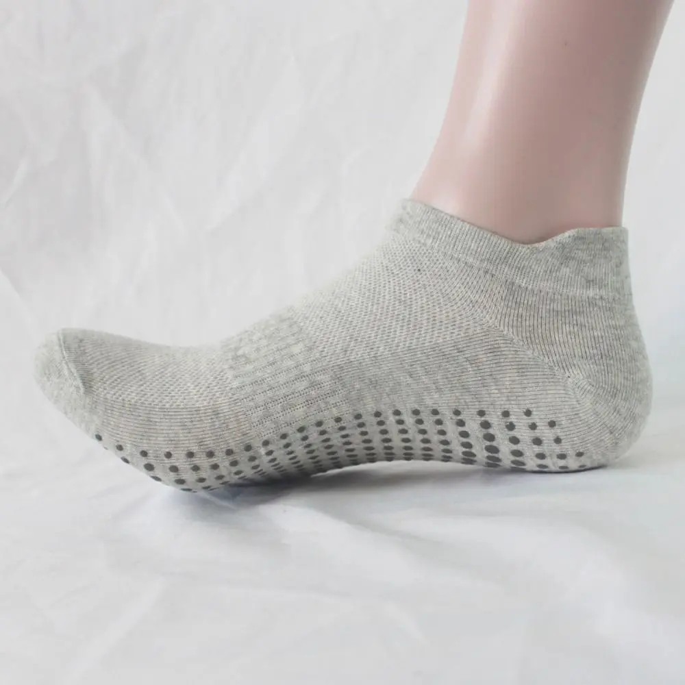 العرق ماصة المضادة للانزلاق جوارب رياضية مزيل العرق تنفس الرجال جوارب كرة الريشة المهنية مريحة منشفة أسفل الجوارب #5