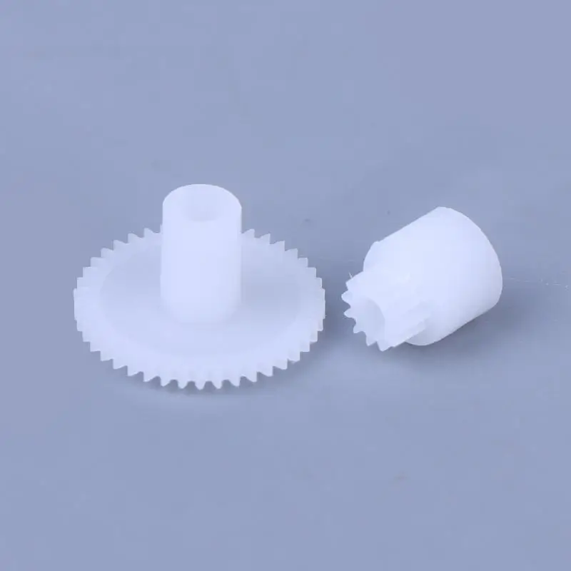 1PC White Pom Gear For Kx-79cw Idler Cassette Deck Player Diameter 13.3x Aperture 2.5mm