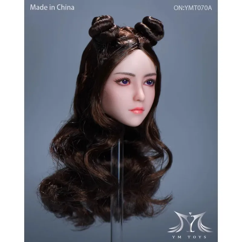 YMTOYS 1/6 YMT070 Female Head Sculpt Xiao Cang Head Carving Model Fit 12'' PH TBL Action Figures Body Doll