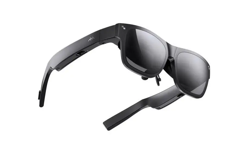 TCL Thunderbird RayNeo Air 1S AR النظارات الذكية سماعة لاسلكية تعمل بالبلوتوث الصوت يدوي المكالمات HD عرض AI مساعد للعمل والسفر