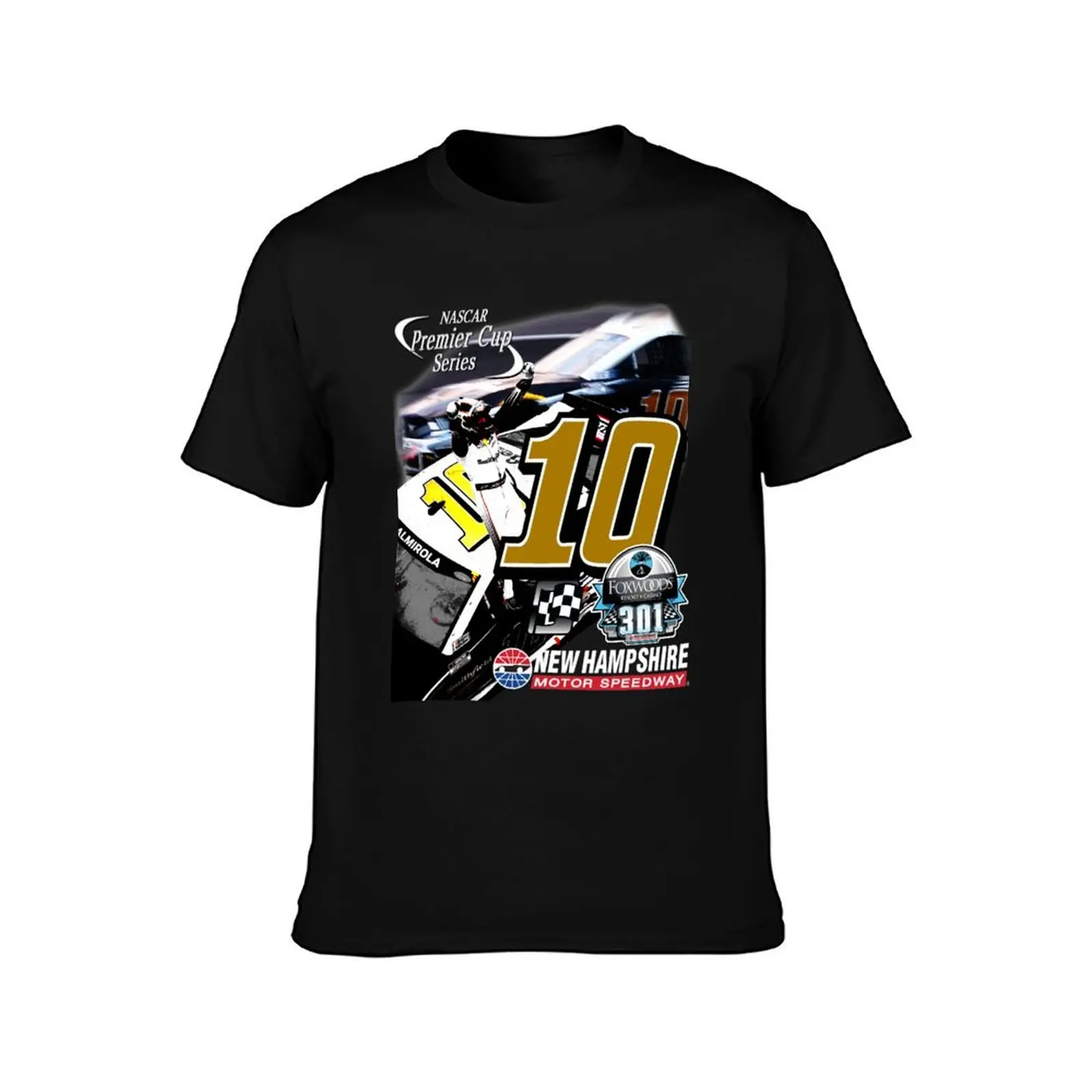 Aric Almirola Loudon 2021 Race win T-Shirt Fitness Training Breathable Tee T-Shirt