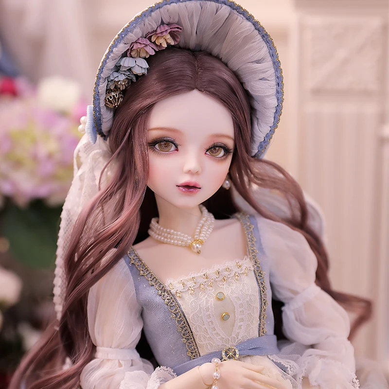 1/3 BJD Cute dolls for girls 60cm DIY Replaceable eyeballs hair modification head replacement Fashion children toy doll