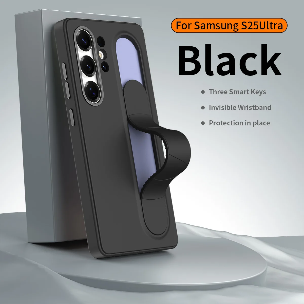 

For Samsung Galaxy S25 S25 Plus S25 Ultra Kickstand Case Soft Touch Military Grade Drop Tested