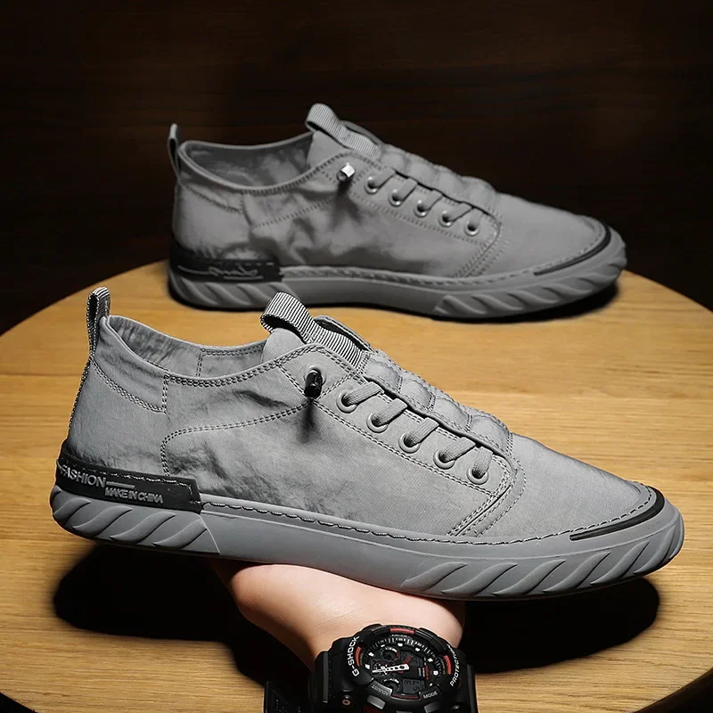 

Men's Shoes Summer New Breathable Sports Casual Shoes Fashion Trend Male Lace Up Sneakers Comfortable Board Shoes