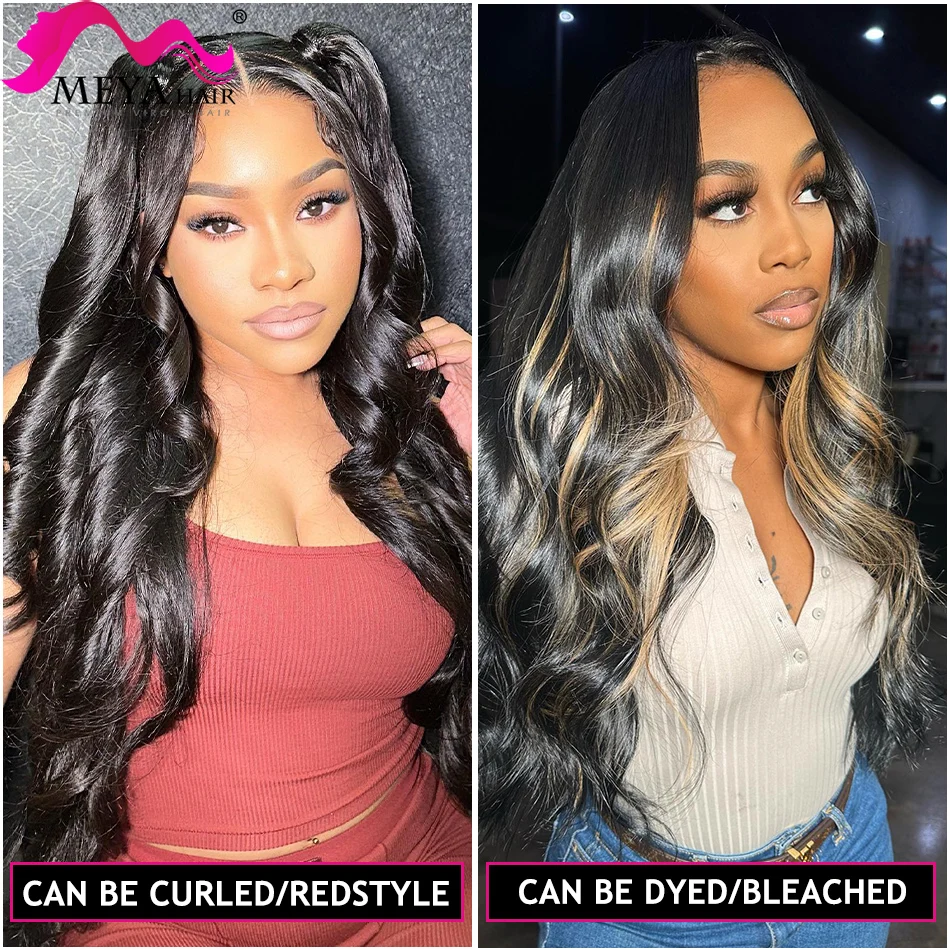 Pacotes de Onda do Corpo Com 4x4 HD Transparente Lace Encerramento Cabelo Brasileiro Weave 3 Pacotes Com Fecho Natural Remy Hair Extension