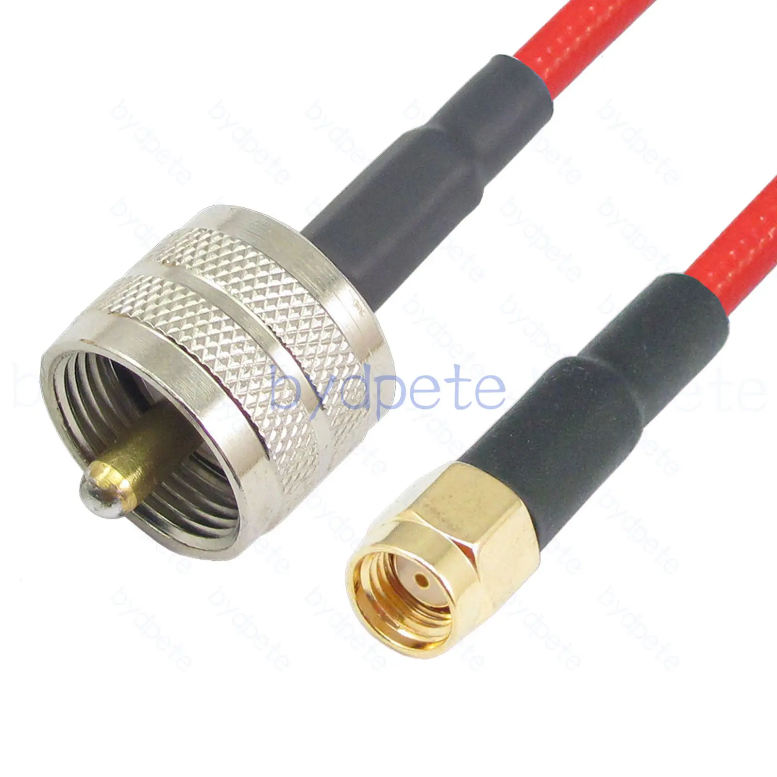 

RG402Red FEP UHF Male to RP-SMA Male Semi Rigid Flexible Coaxial Cable Low Loss RF 50ohms Coax Koaxial Kable