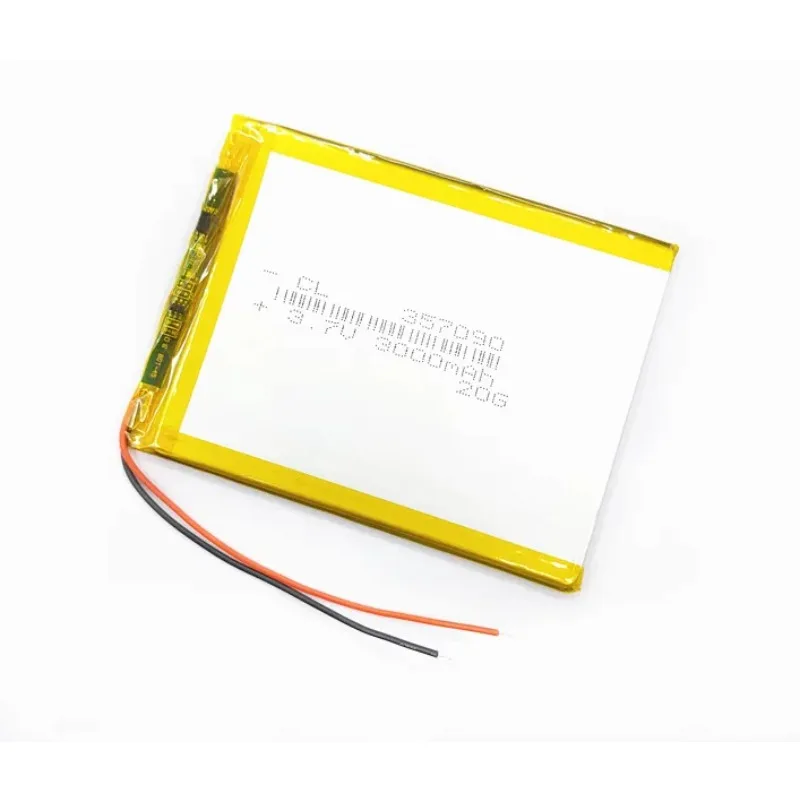 3766125 359595 486789 battery 4000 mAh ultra-thin 3.7v polymer lithium charging, large capacity
