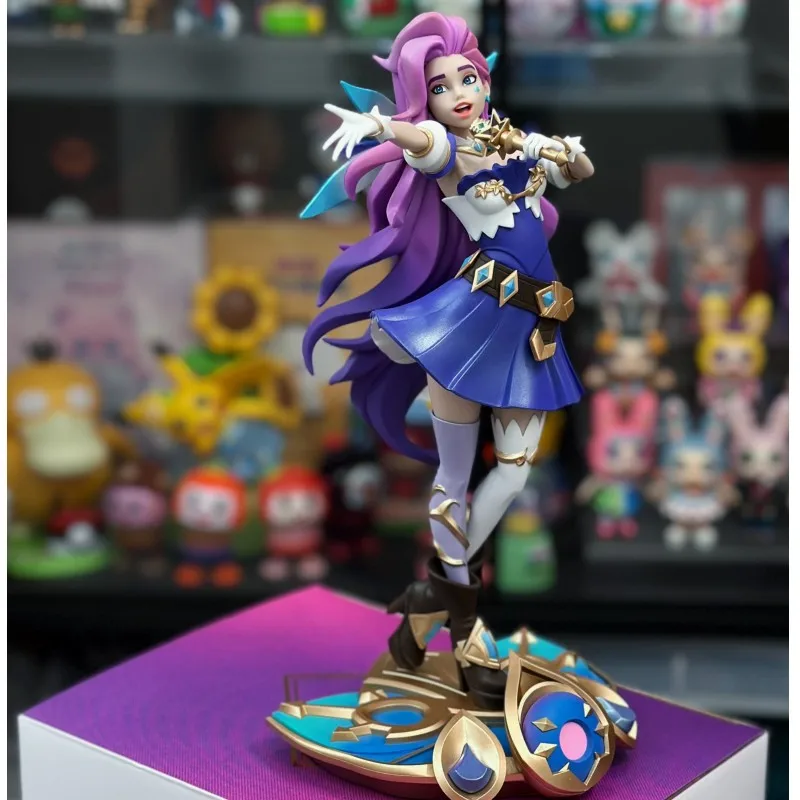 In Stock Original League Of Legends Lolseraphine Medium-Sized Sculpture Anime Action Collection Figures Toys Model 27cm