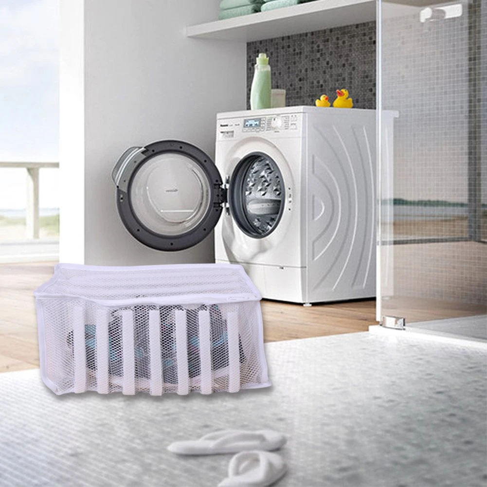 Lazy Shoes Washing Bags Washing Machine Net Washing Bags For Underwear Shoes Airing Dry Tool Laundry Bag Protective Organizer