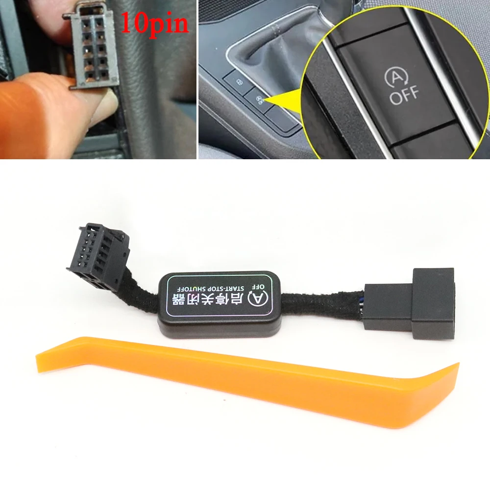 Automatic Start Stop Canceller Eliminator Engine Closer Off Device Disable Control Plug Cable For Seat Ibiza 6F MK5 2017-2024