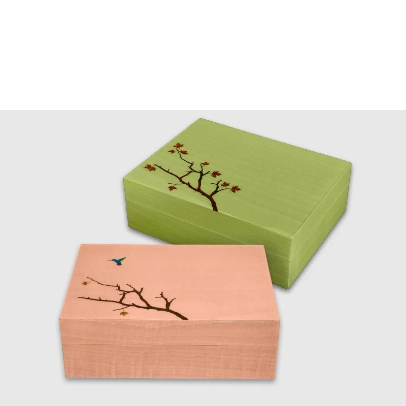 Series Jewelry Box Premium High-end Solid Wood Jewelry Box Storage Box Wedding Gift