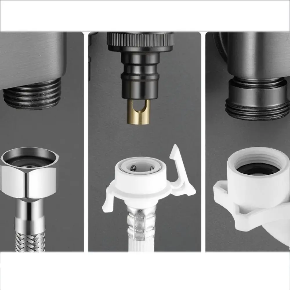 

Смеситель для стиральной машины с двойным управлением, латунный герметичный кран, запорный клапан для воды, автоматический запор воды «один в два»