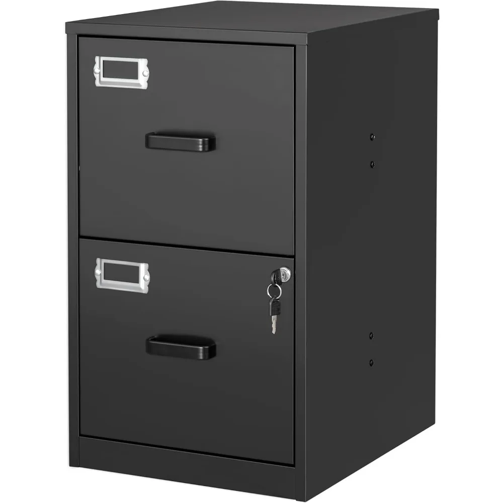 

2 Drawer File Cabinet with Lock Vertical Filing Storage Cabinet Office Home Steel Vertical File Cabinets for Letter Size File Ca