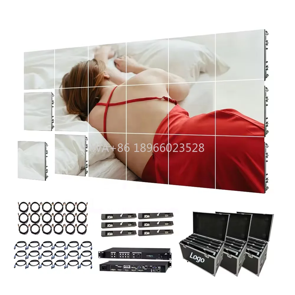 Быстрая доставка P2.6 P2.9 P 3.91 Светодиодный экран Заводской фоновый дисплей Музыкальный видео Рекламный дисплей Внутренний аренда Светодиодный дисплей