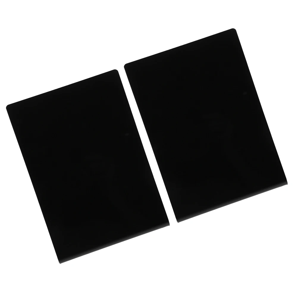 

2Pcs Mini Chalkboard Small Blackboards for Food Display Tabletop Decor Acrylic Menu Signs Reusable Erasable Home Cafe Restaurant