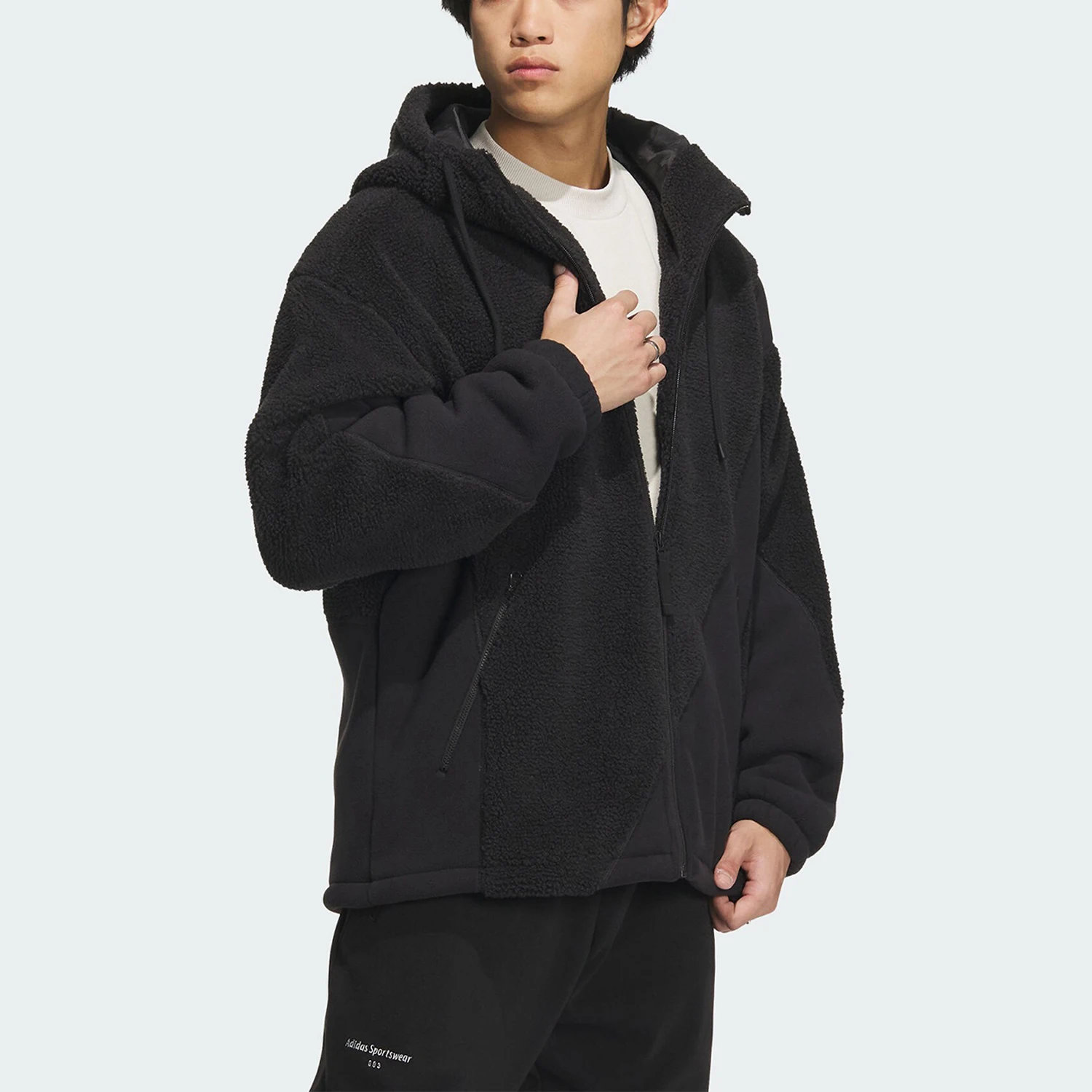 adidas original Winter New Men's Knitted Fleece Jacket IP4973