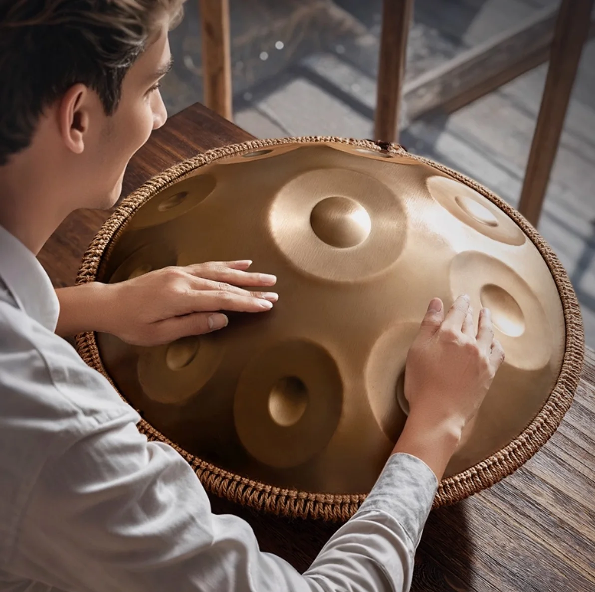 

Hand disc drum Steel drum hand pan percussion instrument