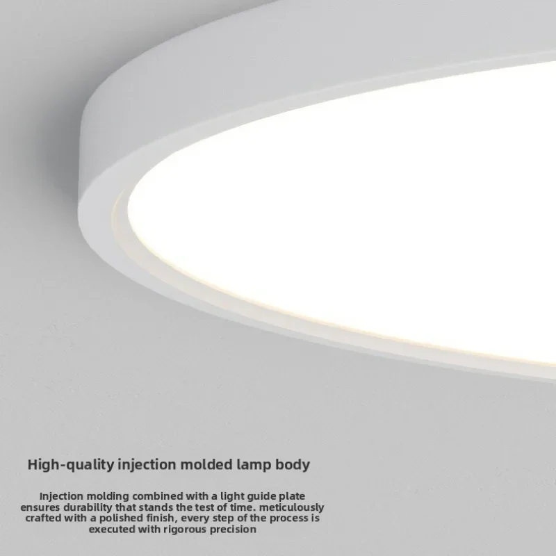 Seamless Ultra Slim Ceiling Light for Bedroom Whole Spectrum Eye Caring Modern Smart Study Dining Hall Illumination Lights