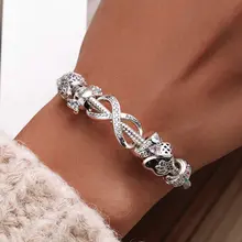 Silver Heart Spacer Beads for Bracelets #3