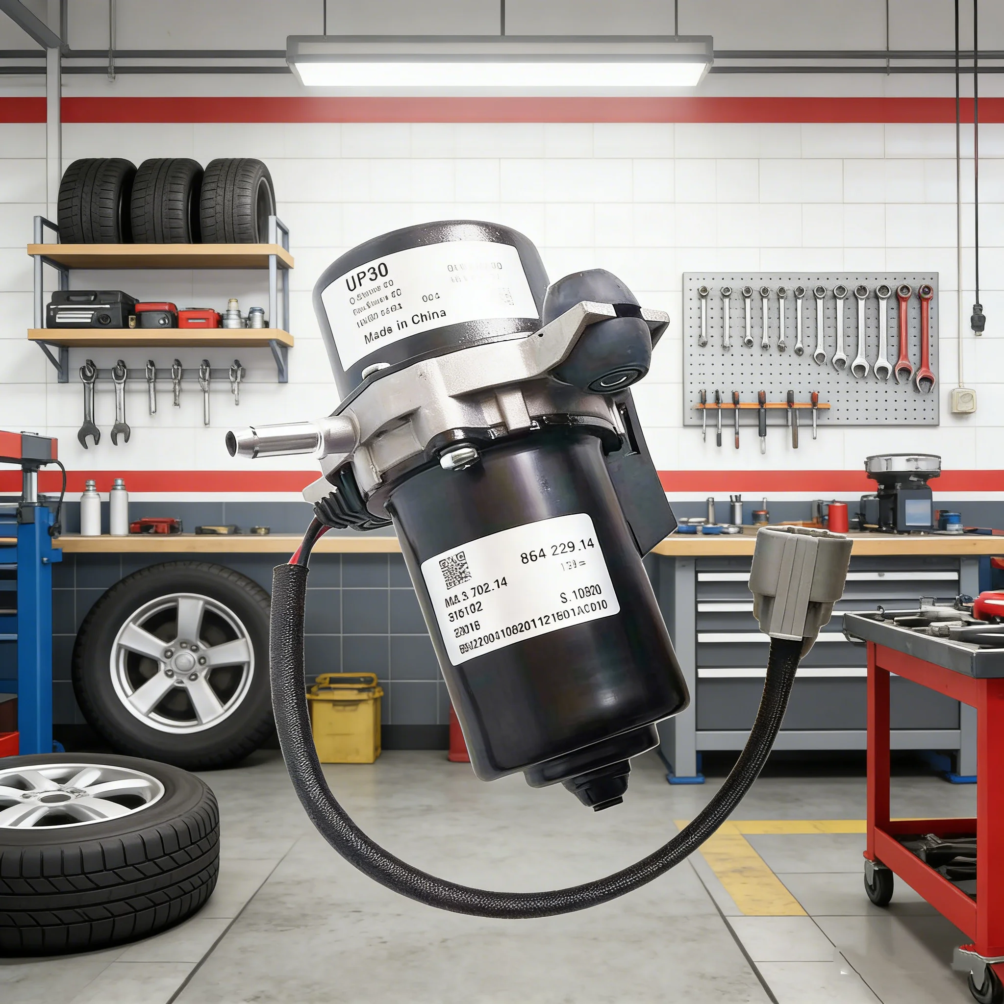 

UP30 Vacuum Pump Power Brake Assist Pump Braking Vacuum Pump Assembly, Brake Vacuum Pump, Electric Brake Vacuum Pump