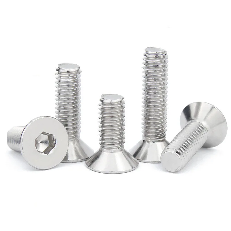 100Pcs M3 Stainless Steel Screws Pan Hex Socket Head Cap Screw Furniture Fastener Bolt M3 * 5mm/6mm/8mm/10mm/12mm/14mm/16mm/20mm