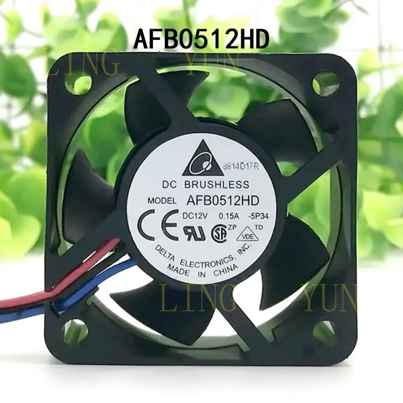 Z   New in box Delta Computer Case cooling fan 50*20MM AFB0512HD DC12V 0.15A