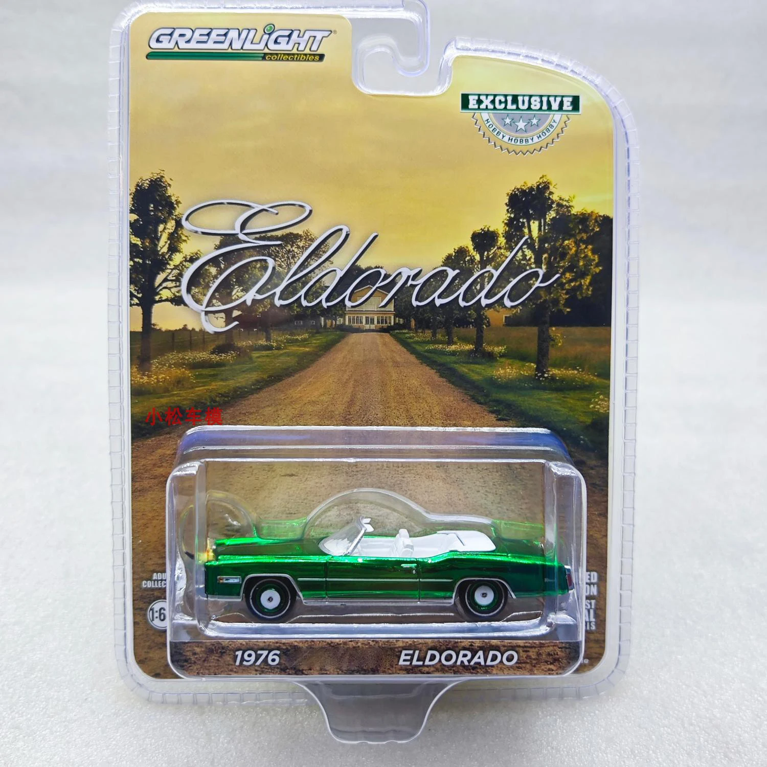 

GREENLIGHT 1:64 1976, коллекция ELDORADO, литая под давлением модель автомобиля из сплава, украшение в подарок