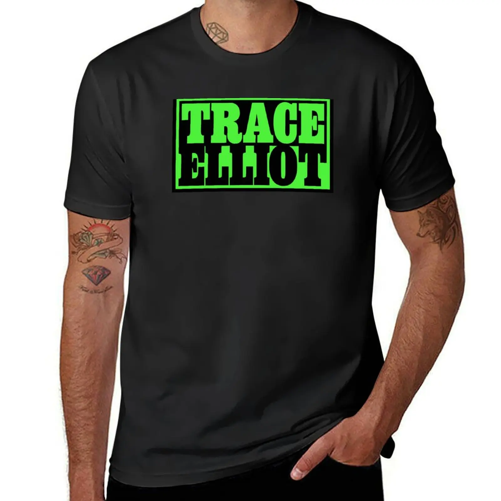

Trace Elliot T-Shirt anime clothes oversizeds aesthetic clothes blanks Men's t-shirts