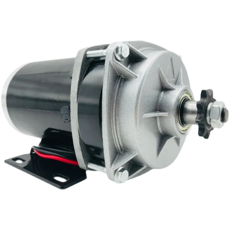 500W 800W 12V 36V 48V DC Motor Miniature Brushed Motor Brushed Permanent Magnet 500RPM Gear Motor