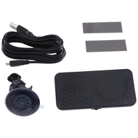 Leading-Edge-G11 HUD Head-Up Display GPS Car Display Speeding Alarm Driving Speed Universal Black Easy Install Easy To Use