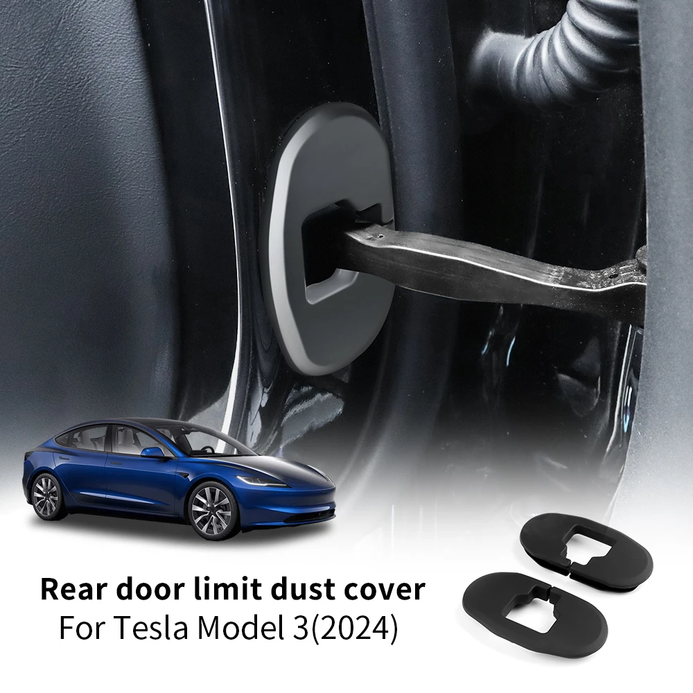 

Car DoorLock Buckle Protective Cover for Tesla Model 3 Highland 2024 Limit Dustproof Screw Cap Decorative Accessories For Tesla