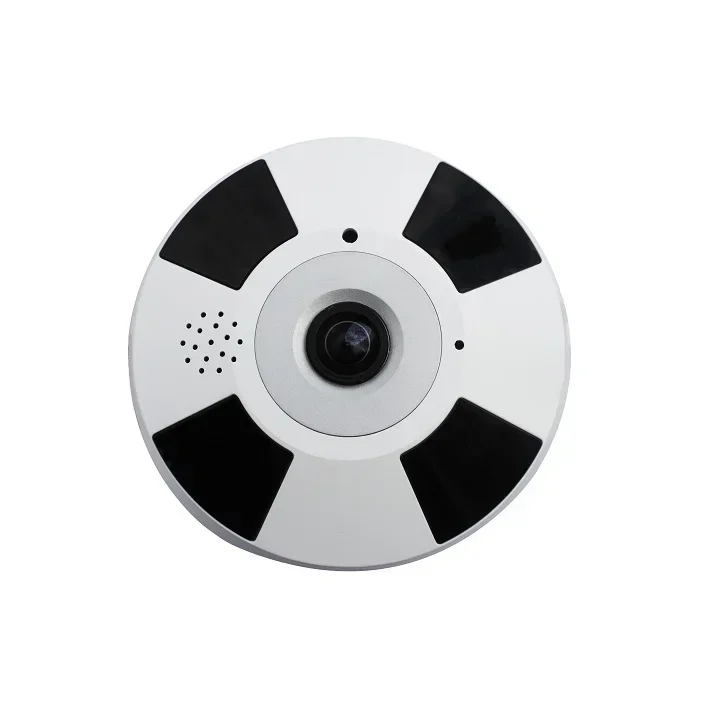 FSAN 12MP Sistema de segurança com visão panorâmica de 360 graus Câmera IP olho de peixe com HTML5