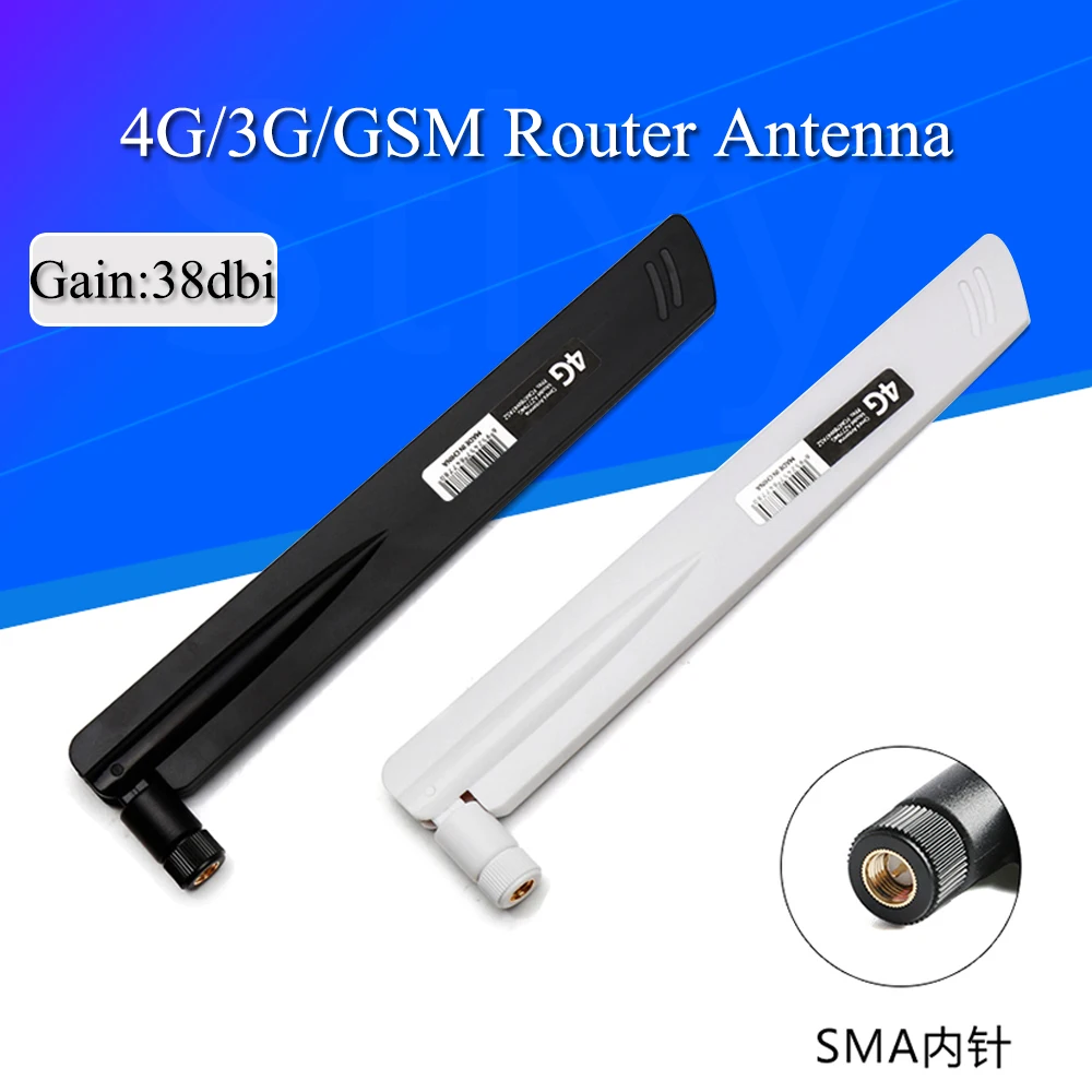 Antena złącza męskiego 4G LTE 38DBI SMA do modemu routera GSM/CDMA 3G 4G 700-2700 MHz