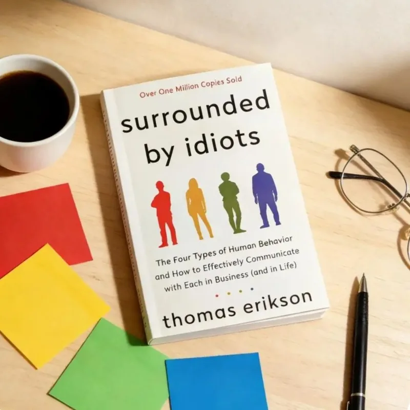 Surrounded By Idiots Thomas Erikson Four Types of Human Behavior Effective Communication Business Life Psychology Communication