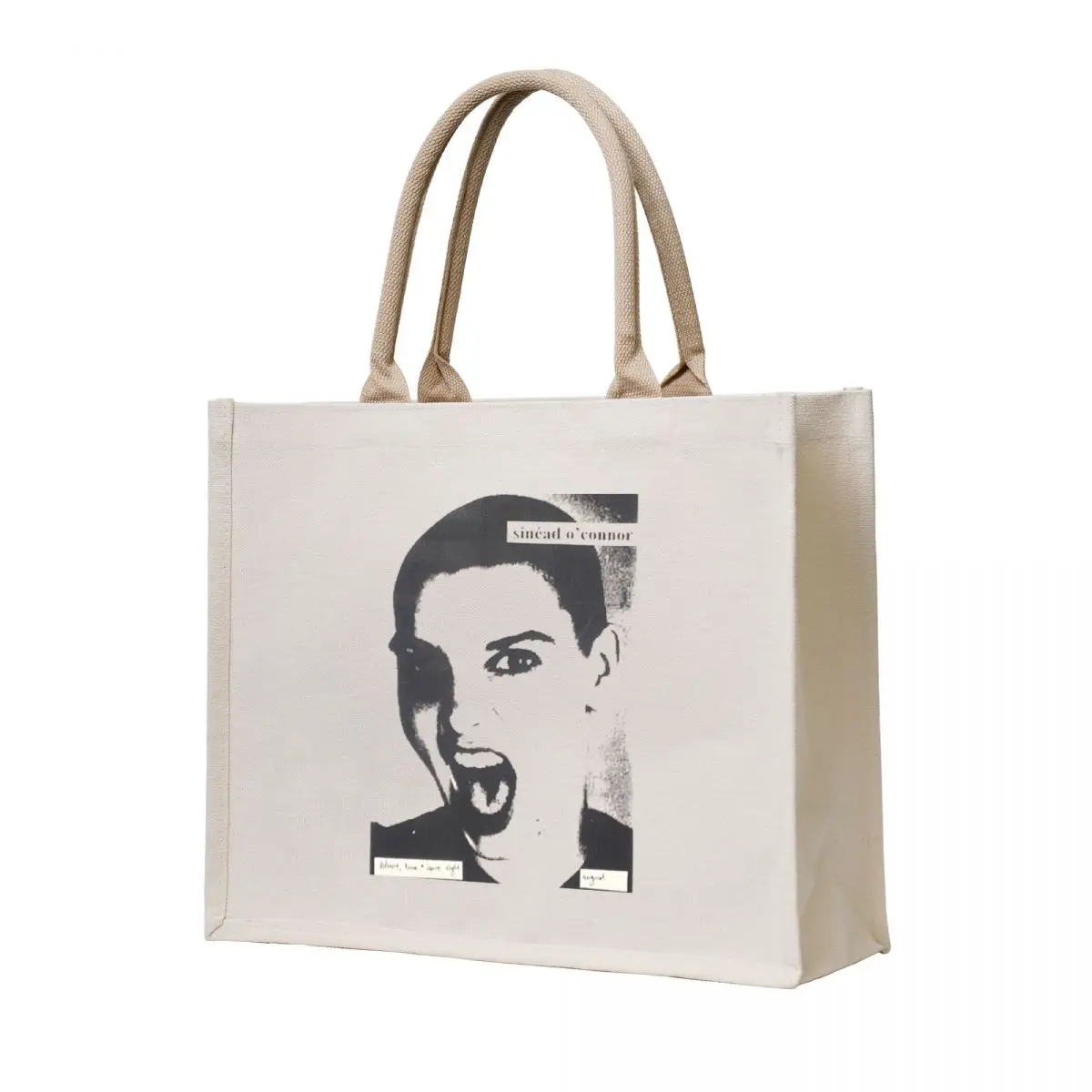 

Sinéad O'Connor Retro Tote Bag Shopping bags canvas tote handbag