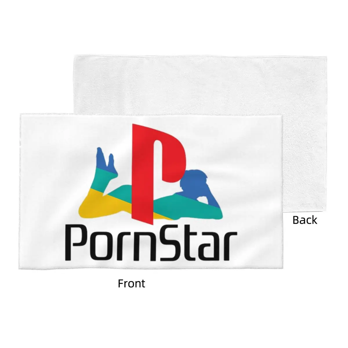 مخصص Ps Pron Star الأبيض منشفة الوجه الناعمة سريعة الجافة بركة حمام المناشف القطنية تنفس