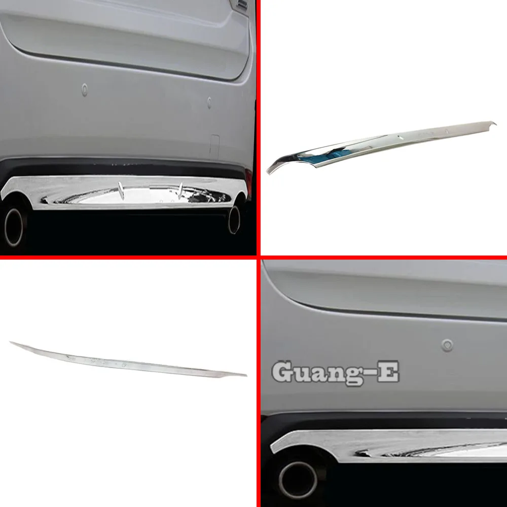 

Car Stick Protection Bumper ABS Chrome Trim Rear Back Tail Bottom Panel Stick For Mazda CX-5 CX5 2017 2018 2019 2020 2021 2022