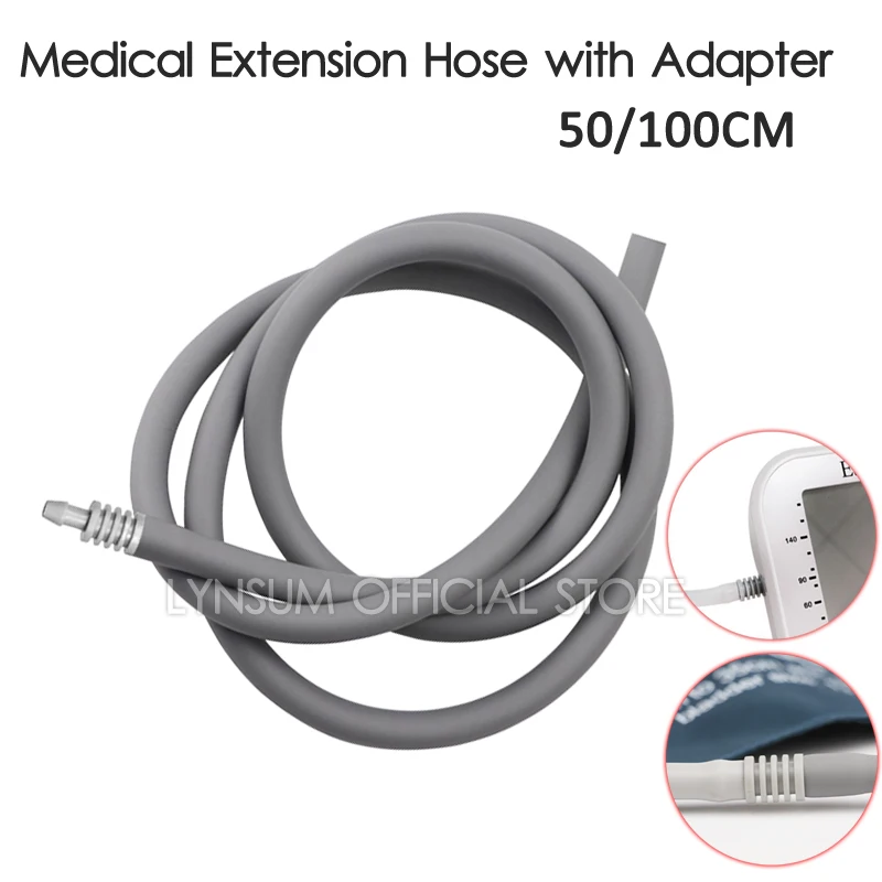 Air Hose Tube Medical Adapter Connector PVC Extension Pipe Replacement for Manual Digital Blood Pressure BP Patient Monitor Cuff