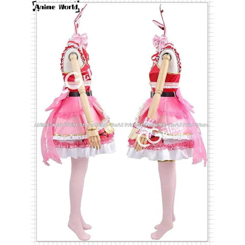 《맞춤형 사이즈》D4DJ 오무니 코스프레 카니발 할로윈 크리스마스 의상 드레스 x;3,v'6.f;9,