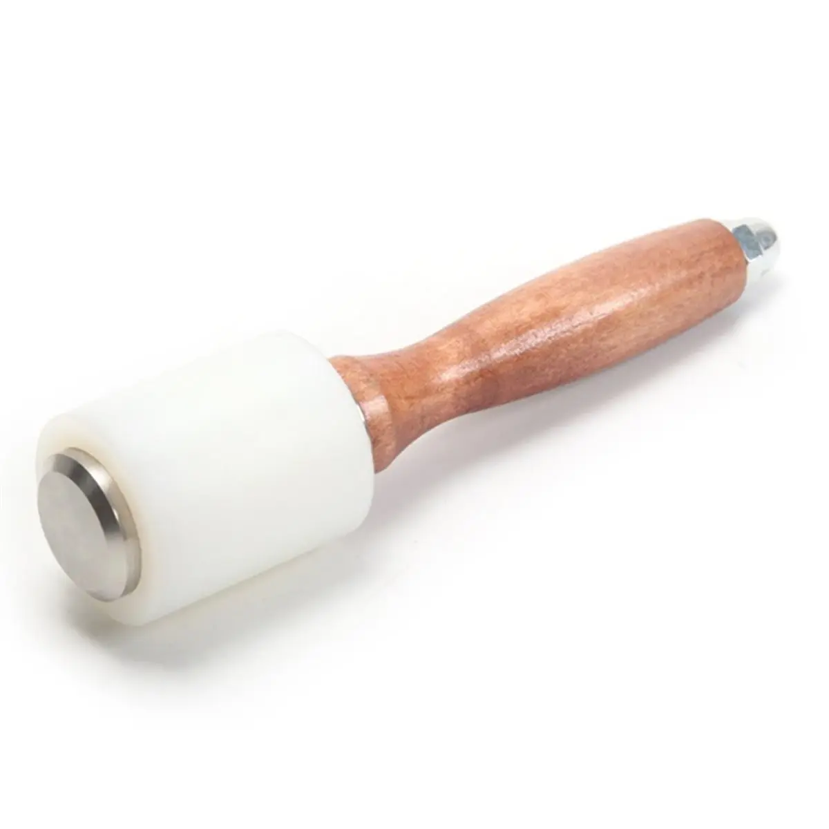 STOCK-Professional Leather Carving Hammer Leathercraft Mallet, Nylon Head for Handmade DIY Tool Stamping Sew Cowhide