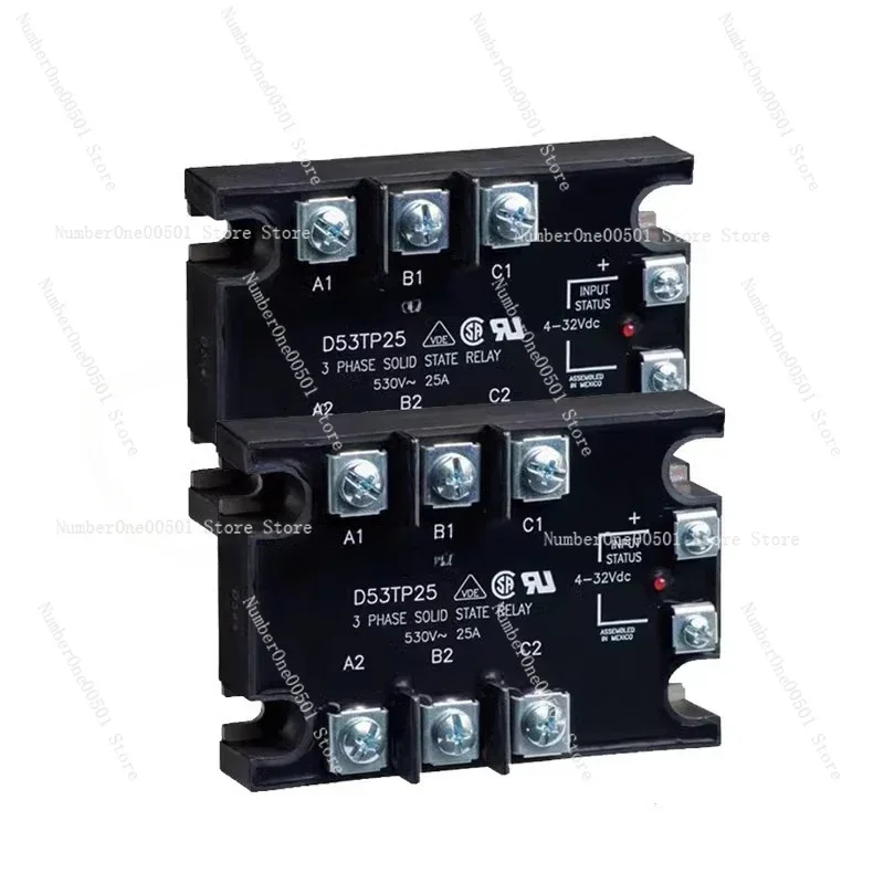Three-phase solid state relay D53TP50D/25D 50D-10/25D-10 A53TP50D 25D